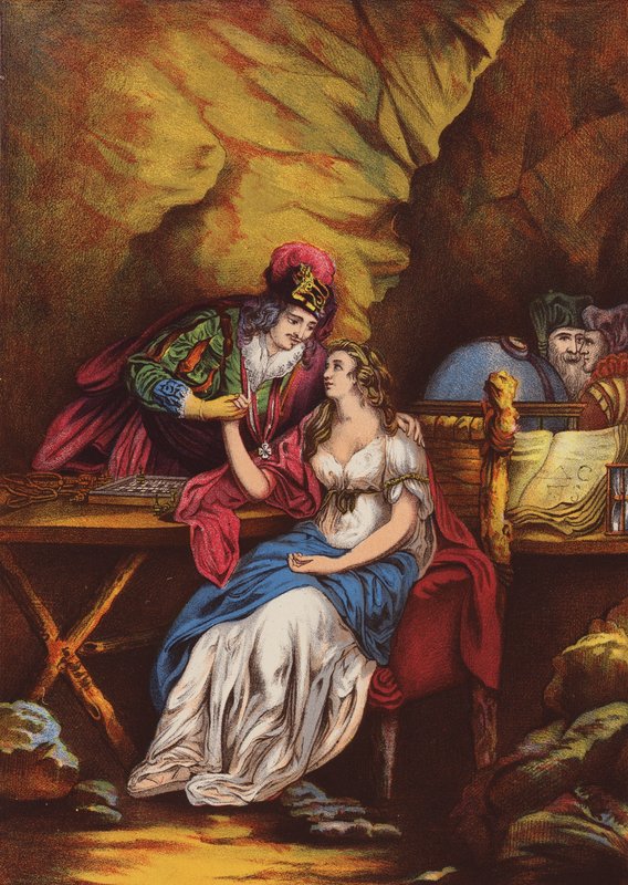 Shakespeare: Myrsky (chromolitho) tekijältä English School