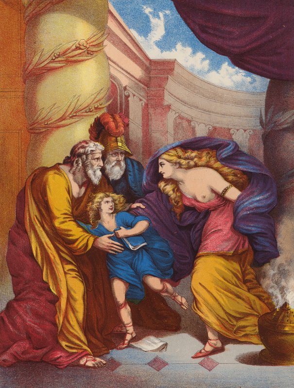 Shakespeare: Andronicus (chromolitho) (kromoliitti) tekijältä English School
