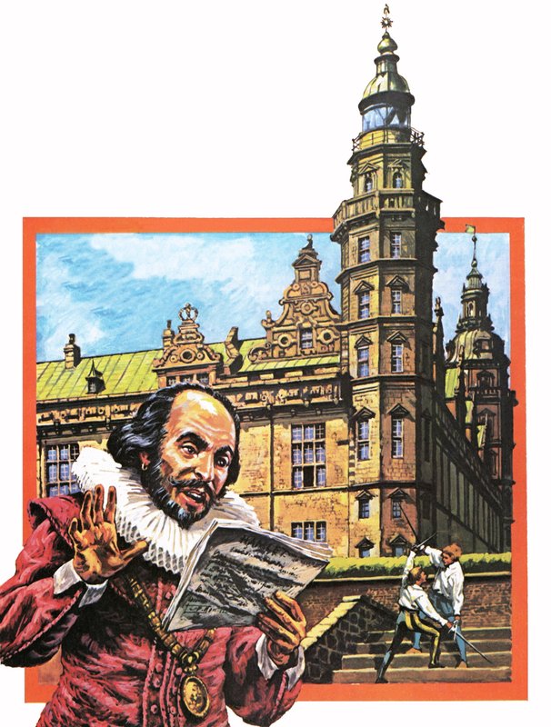 Shakespeare ja Elsinoren linna tekijältä English School