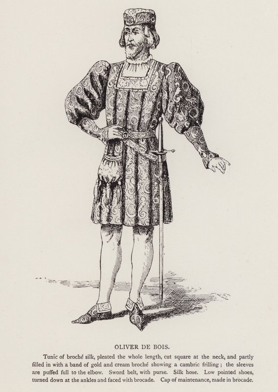 Shakespearen Kuten pidät: Oliver De Bois (litho) tekijältä English School