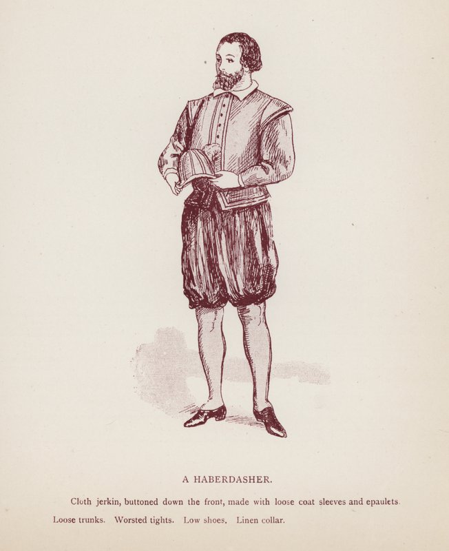 Shakespearen äijän kesyttäminen: Haberdasher (litho) tekijältä English School