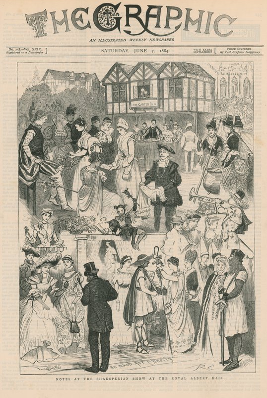 Shakespeare-esitys Royal Albert Hallissa tekijältä English School