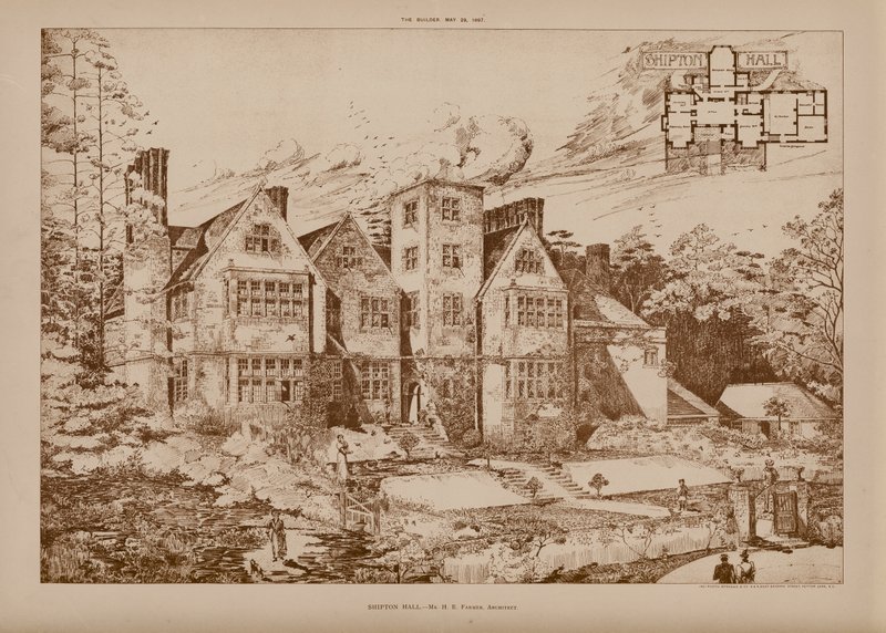 Shipton Hall (kaiverrus) tekijältä English School