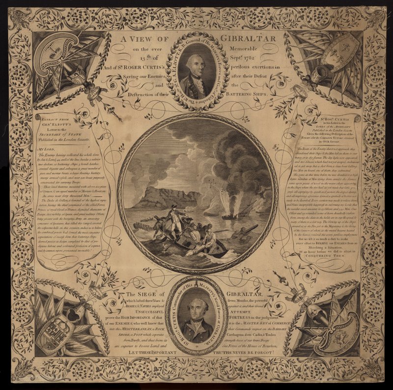 Gibraltarin piiritys 1779-1783 tekijältä English School