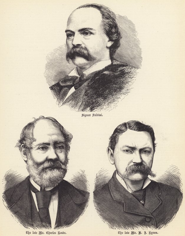 Signor Salvini, edesmennyt Charles Reade, edesmennyt herra H. J. Byron (kaiverrus) tekijältä English School