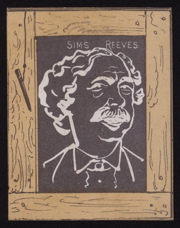 Sims Reeves, englantilainen oopperalaulaja tekijältä English School