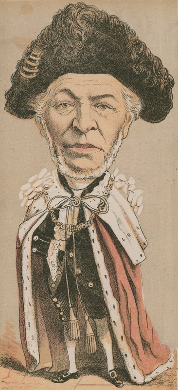 Sir Andrew Lusk, Lontoon pormestari 1860 tekijältä English School