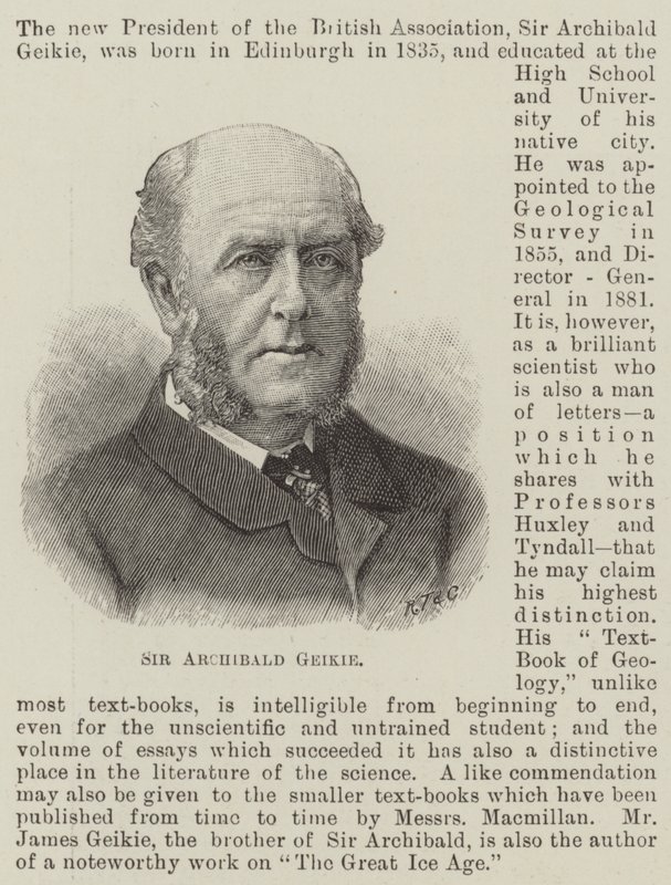 Sir Archibald Geikie (kaiverrus) tekijältä English School
