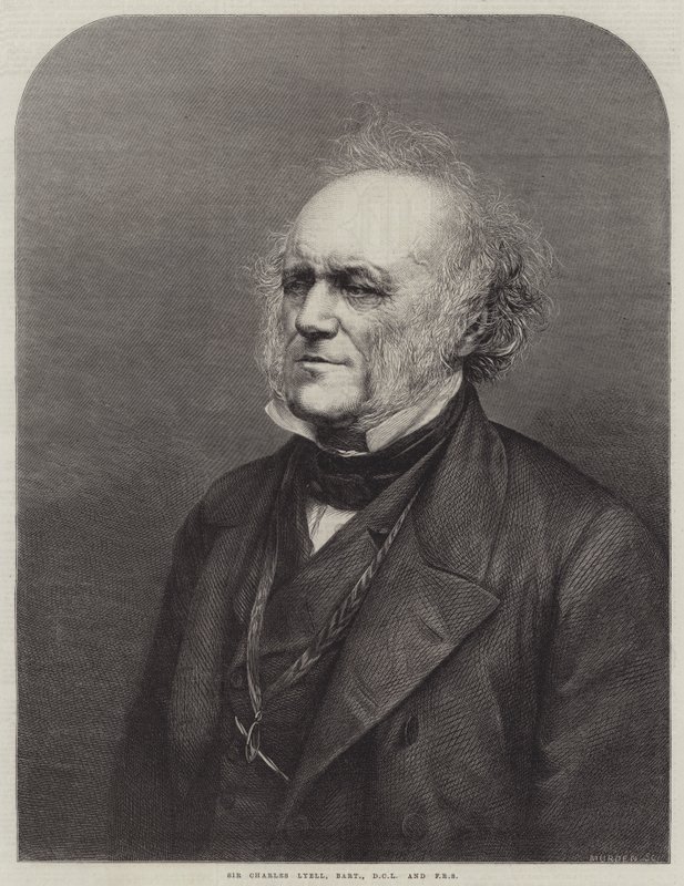 Sir Charles Lyell, Baronet, DCL ja FRS (kaiverrus) tekijältä English School