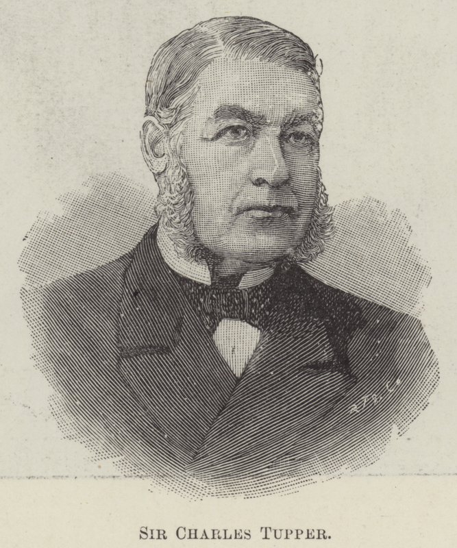 Sir Charles Tupper (kaiverrus) tekijältä English School