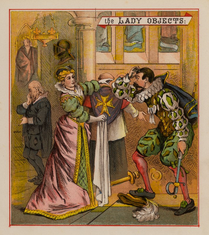 Sir Francis Drake ja hänen peikkonsa (väri litho) tekijältä English School