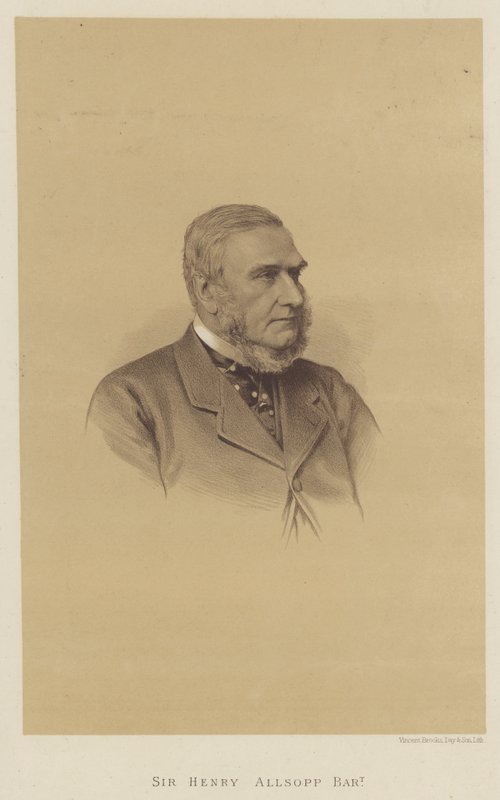 Sir Henry Allsopp, Baronet (litografia) tekijältä English School