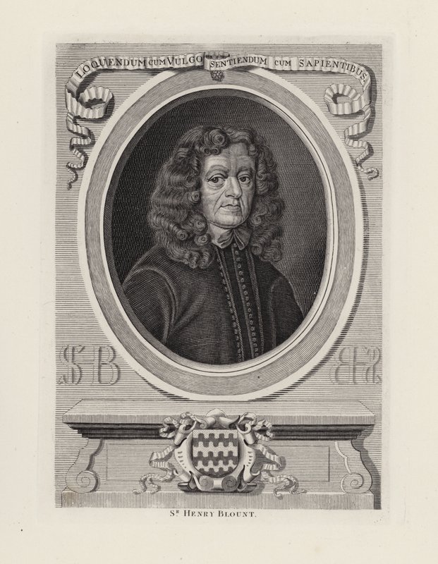 Sir Henry Blount (kaiverrus) tekijältä English School