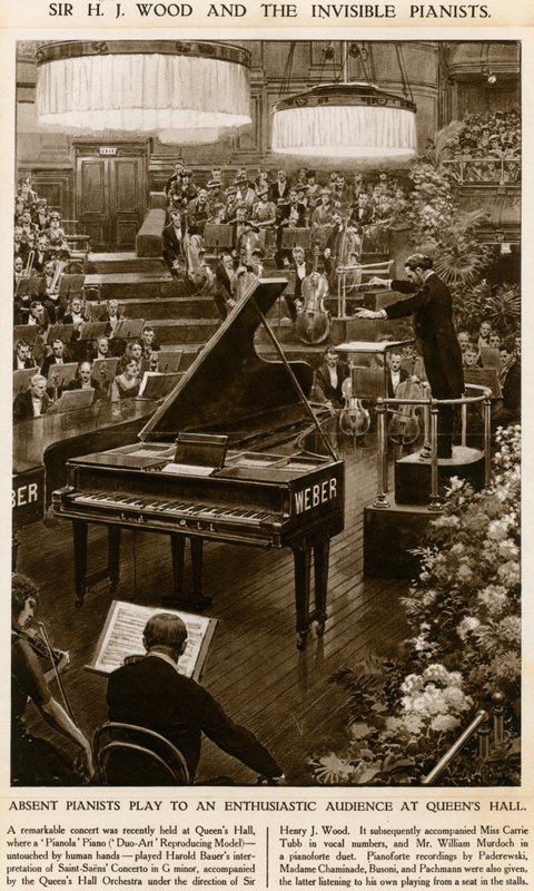 Sir Henry Wood ja näkymätön pianistit tekijältä English School