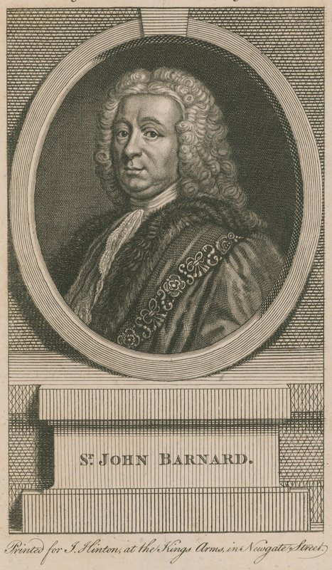 Sir John Barnard, Lontoon pormestari tekijältä English School