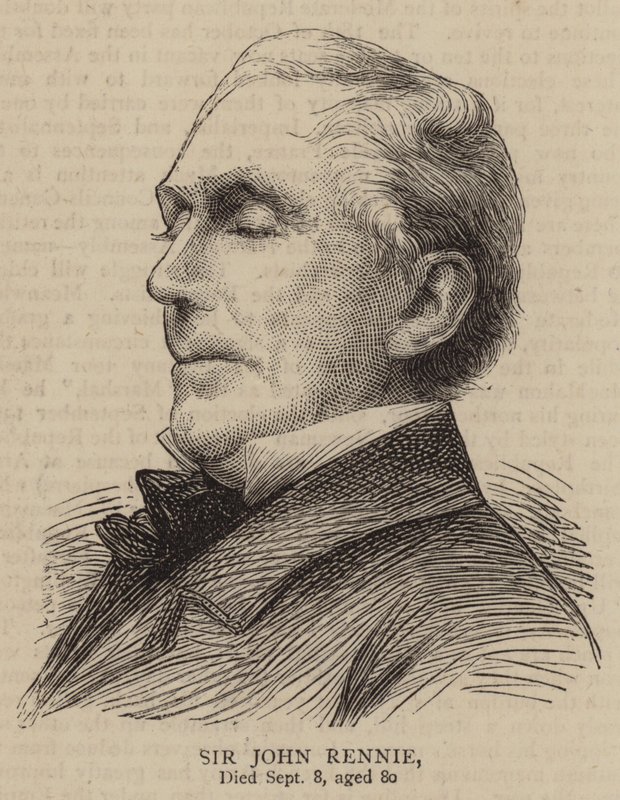 Sir John Rennie (kaiverrus) tekijältä English School