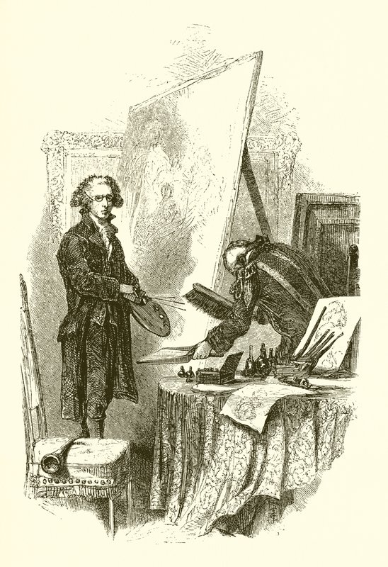 Sir Joshua Reynolds Blenheimissa tekijältä English School