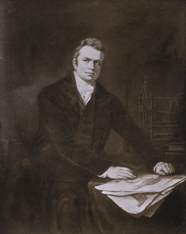 Sir Marc Isambard Brunel (litho) tekijältä English School