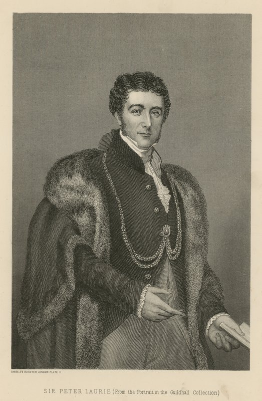 Sir Peter Laurie, Lontoon pormestari tekijältä English School