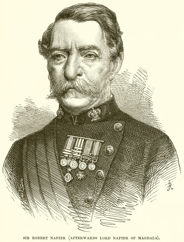 Sir Robert Napier (jälkeenpäin Magdalan lordi Napier) tekijältä English School
