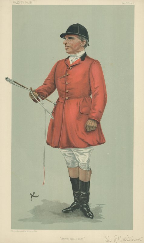 Sir Robert Rodney Wilmot, Berks and Bucks, 5. marraskuuta 1903, Vanity Fair -sarjakuva tekijältä English School