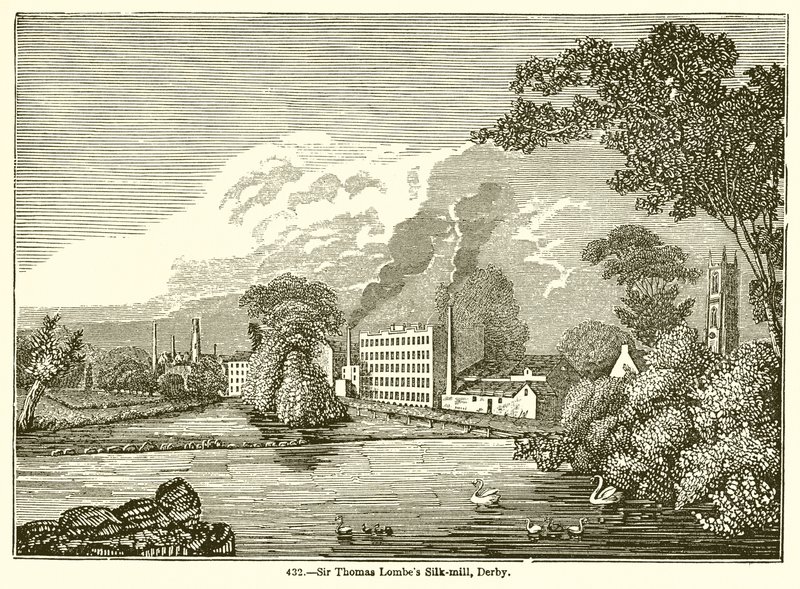Sir Thomas Lombesin silkkitehdas, Derby tekijältä English School