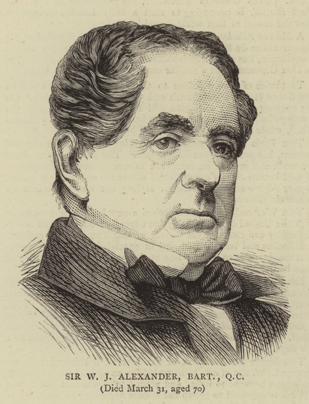 Sir W. J. Alexander, Baronet, QC (kaiverrus) (kaiverrus) tekijältä English School