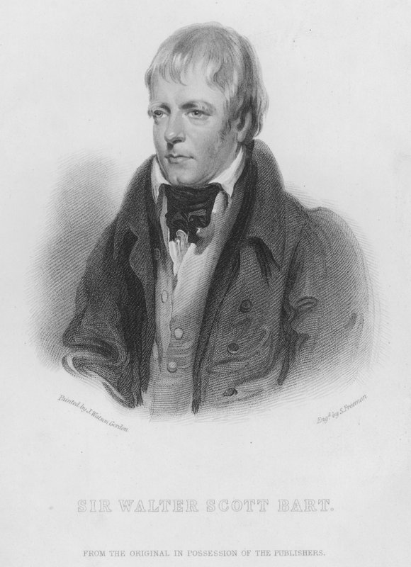 Sir Walter Scott, Baronet (kaiverrus) tekijältä English School