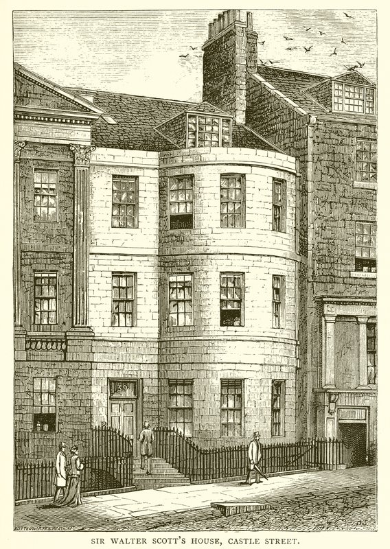 Sir Walter Scotts House, Castle Street tekijältä English School