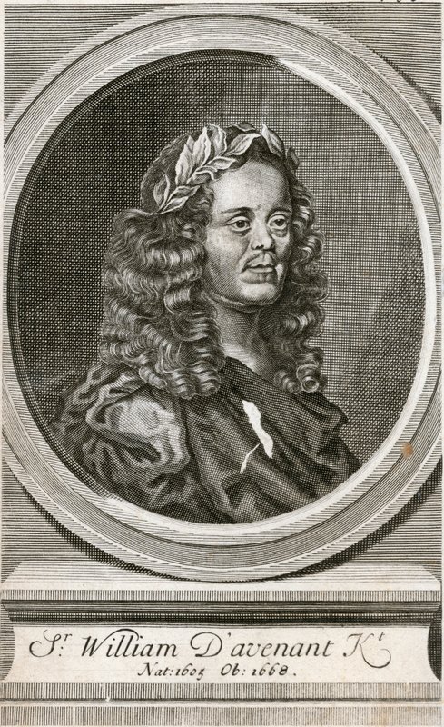 Sir William Davenant tekijältä English School