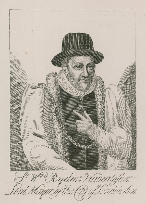 Sir William Ryder, lyhytkauppias, Lontoon pormestari, 1600 tekijältä English School