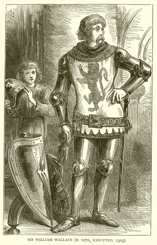 Sir William Wallace (s. 1270, teloitettu, 1305) tekijältä English School