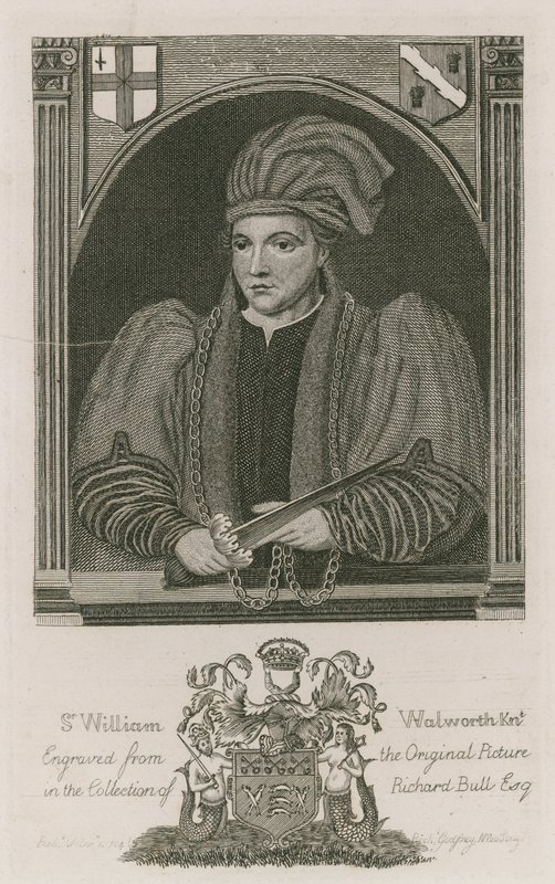 Sir William Walworth, Lontoon pormestari, 1370 tekijältä English School