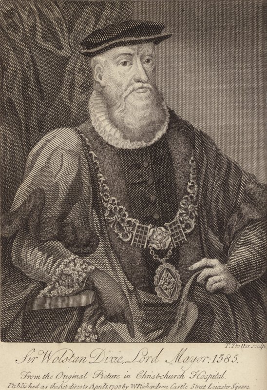 Sir Wolstan Dixie, lordi pormestari tekijältä English School
