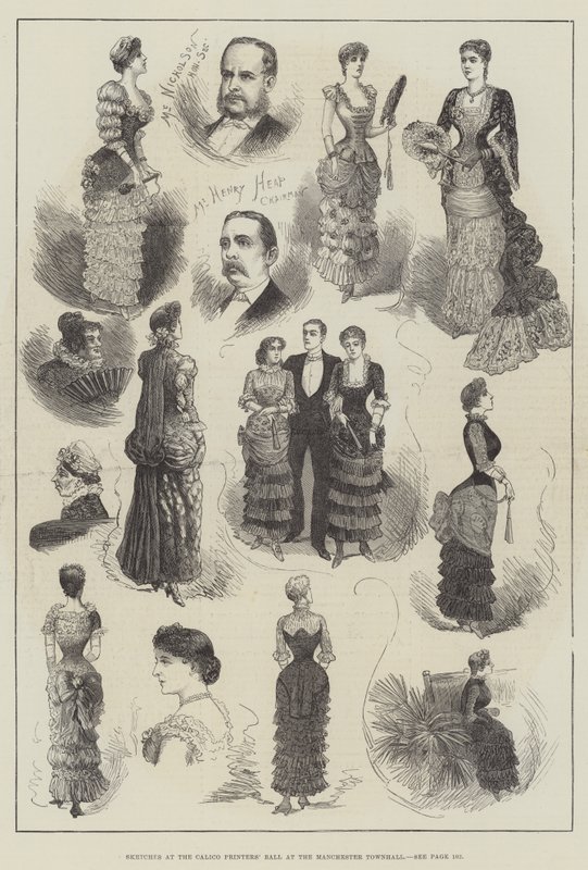 Luonnokset Calico Printers