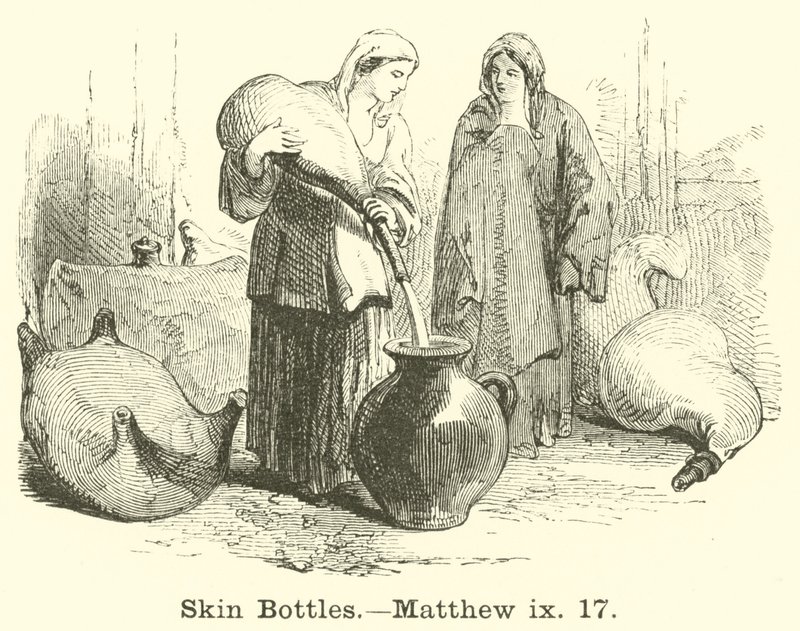 Skin Bottles, Matthew, ix, 17 tekijältä English School