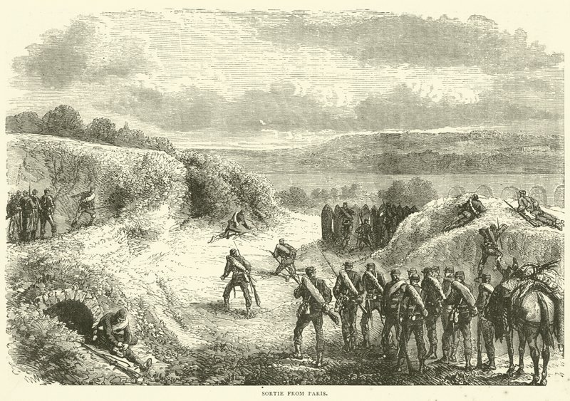 Sortie Pariisista, lokakuu 1870 tekijältä English School