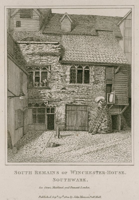 Winchester Housen eteläiset jäänteet, Southwark tekijältä English School