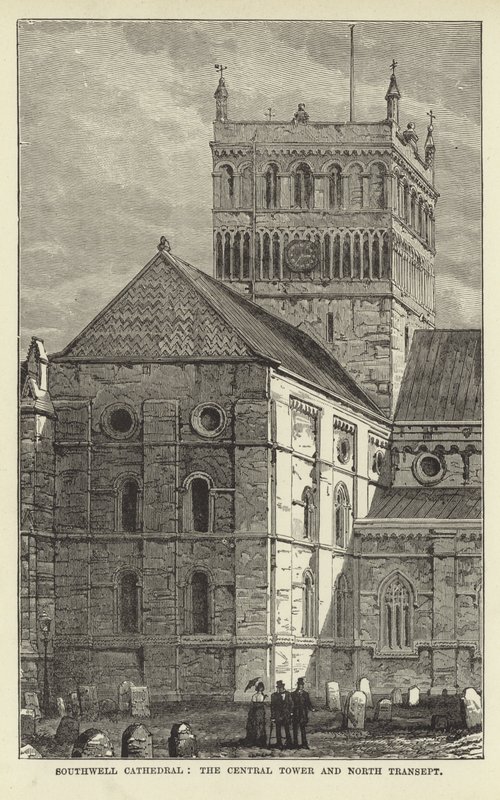 Southwellin katedraali, Central Tower ja North Transept tekijältä English School