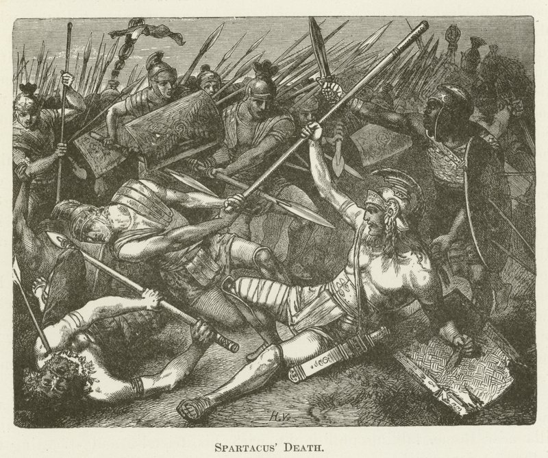 Spartacuksen kuolema tekijältä English School