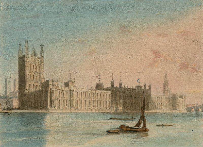 Spooners Protean Views: The New Houses of Parliament tekijältä English School