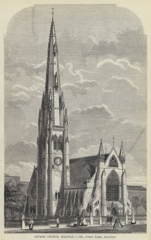 Square Church, Halifax (kaiverrus) tekijältä English School