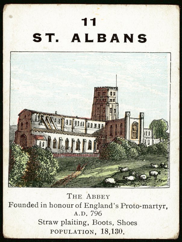 St Albans (väri litho) tekijältä English School