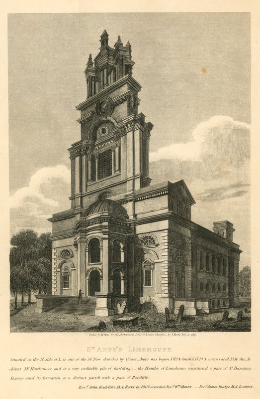 St Annesin kirkko, Limehouse, Lontoo tekijältä English School