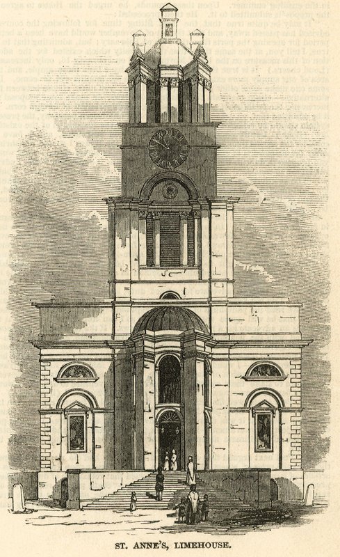 St Annesin kirkko, Limehouse, Lontoo tekijältä English School