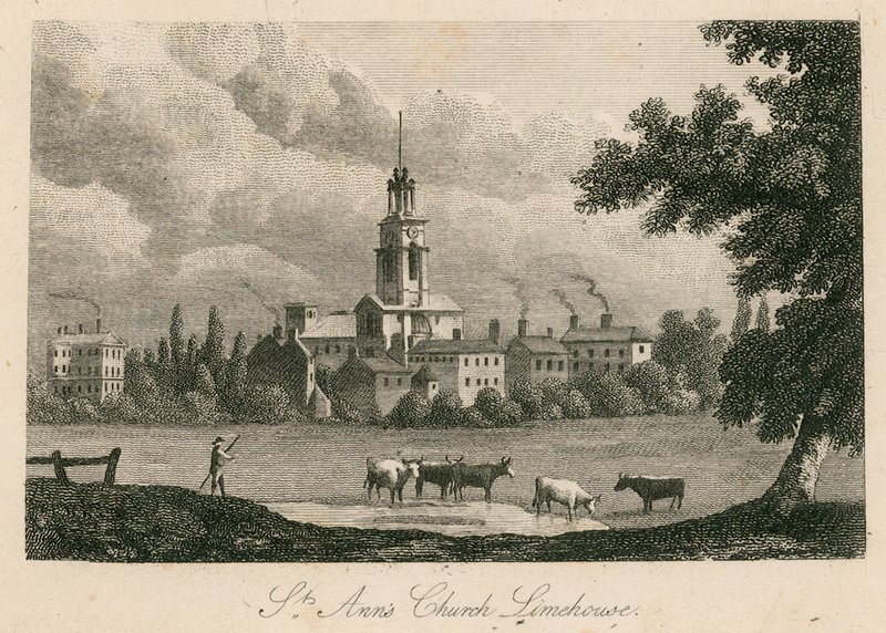 Pyhän Annan kirkko, Limehouse, Lontoo tekijältä English School