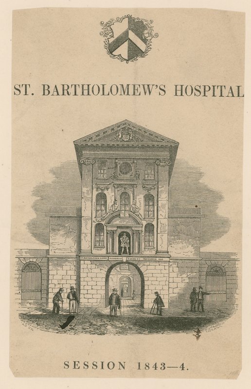 St Bartholomewsin sairaala, Smithfield. tekijältä English School