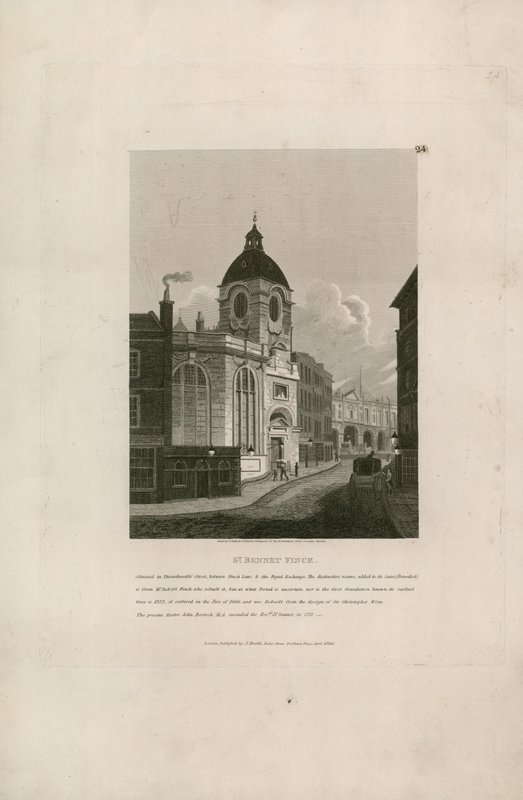 St Bennet Finck, Threadneedle Street, Lontoo tekijältä English School