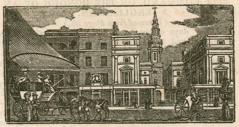 St Brides Church, Fleet Street, Lontoo tekijältä English School