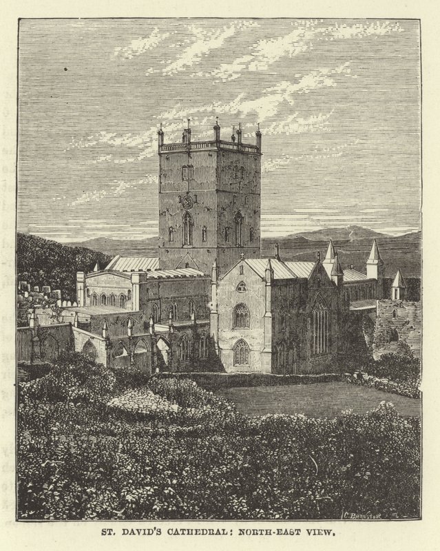 St Davids Cathedral, North-East View tekijältä English School